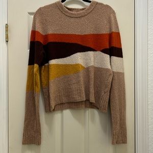 Faherty Boucle Knit Sweater L